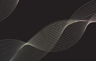 elegant modern abstract wavy lines background vector