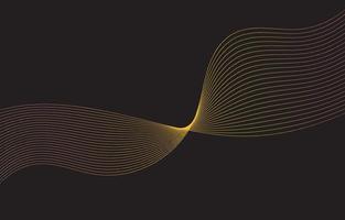 elegant modern abstract wavy lines background vector