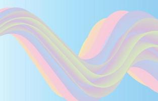 Fondo de onda de fluido de movimiento colorido abstracto vector