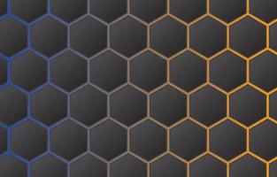 modern minimal elegant hexagon background vector