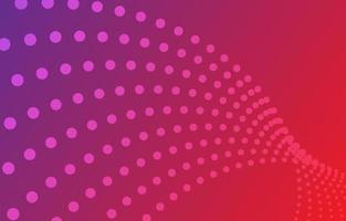 abstract gradient circular halftone background vector