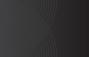 minimalist modern black circle background vector