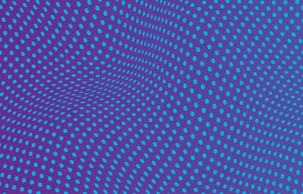 abstract minimal gradient wave halftone background