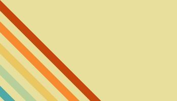 vintage retro stripe background in red, orange, blue, brown colors vector