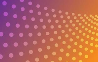 abstract gradient circular halftone background vector