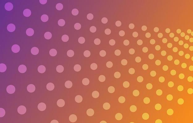 abstract gradient circular halftone background