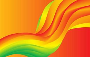 abstract colorful motion fluid wave background vector