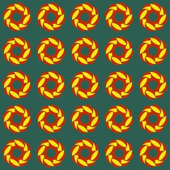 patrón de vector de color