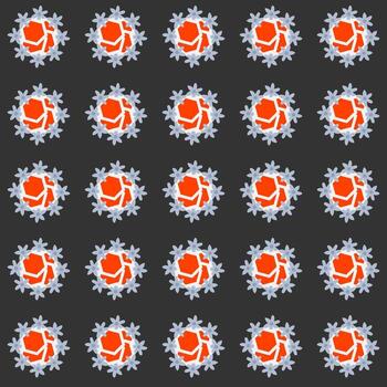 patrón de vector de color