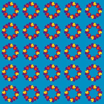 patrón de vector de color