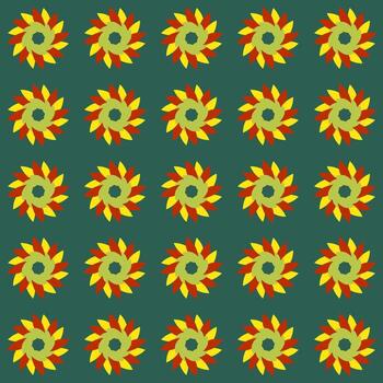 patrón de vector de color