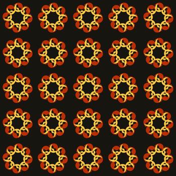 patrón de vector de color