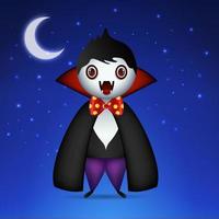 colorful cute vampire cartoon vector for halloween. 3484050 Vector Art at  Vecteezy