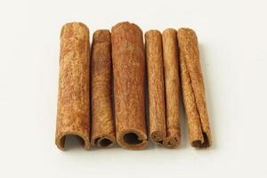 Isolated Cinnamon Stick photo