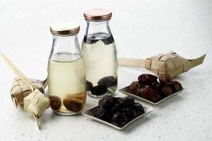 Nabeez Water or Dates Infused Water. photo