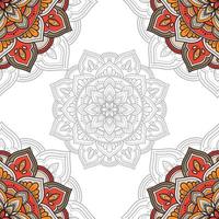 Mandala Seamless Pattern vector