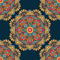 Mandala Seamless Pattern vector