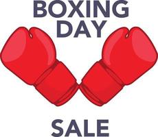 Boxing day sale concept vector