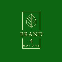 cosmetic nature logo vector