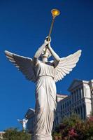 LAS VEGAS, NEVADA, USA, 2011. Angel Playing a Golden Bugle photo