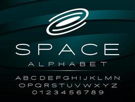 English vector capital letters for logo, titles and more. Alphabet isolated on beautiful background.