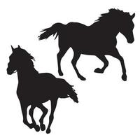 Horse Silhouette Art vector