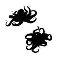 Octopus Silhouette Art vector