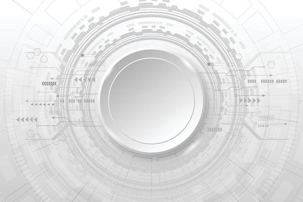 Grey white Abstract technology background,Hi tech digital connect, communication, high technology concept, science, technology background