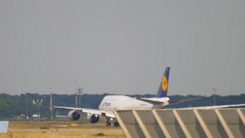 boeing 747 lufthansa abflug video