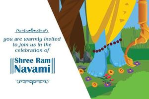 RAM NAVMI WITH BACKRGOUND .eps vector