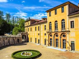 hdr villa della regina, turín foto