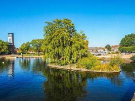 hdr río avon en stratford upon avon foto