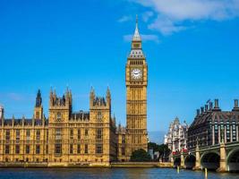 HDR Houses of Parliament in London photo