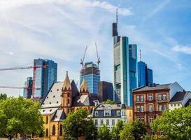 HDR View of Frankfurt, Germany photo