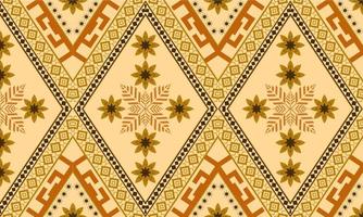 Abstract ethnic ikat chevron pattern vector