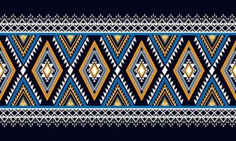 Abstract ethnic ikat chevron pattern vector