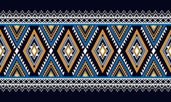 Abstract ethnic ikat chevron pattern vector