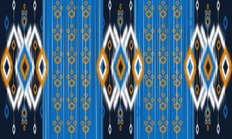 Geometric ethnic oriental pattern traditional Design for background,carpet,wallpaper,clothing,wrapping,Batik,fabric,Vector illustration.embroidery style. vector