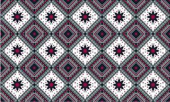 Abstract ethnic ikat chevron pattern vector