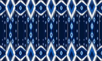 diseño tradicional de patrón oriental étnico geométrico para fondo, alfombra, papel tapiz, ropa, envoltura, batik, tela, estilo de bordado de ilustración vectorial. vector