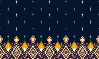 Abstract ethnic ikat chevron pattern background. ,carpet,wallpaper,clothing,wrapping,Batik,fabric,Vector illustration.embroidery style. vector