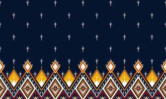 Abstract ethnic ikat chevron pattern background. ,carpet,wallpaper,clothing,wrapping,Batik,fabric,Vector illustration.embroidery style. vector