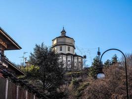 HDR Monte Cappuccini church in Turin photo