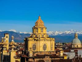 HDR San Lorenzo church, Turin photo