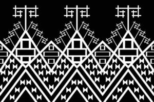 Abstract ethnic ikat chevron pattern vector
