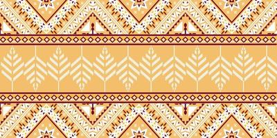 Abstract ethnic ikat chevron pattern vector