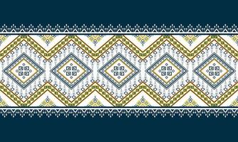 Abstract ethnic ikat chevron pattern vector