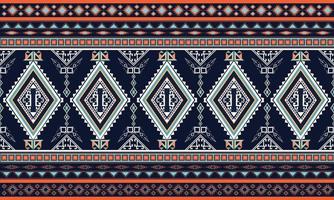 Abstract ethnic ikat chevron pattern