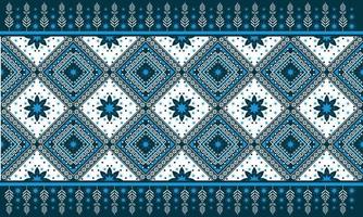 Abstract ethnic ikat chevron pattern vector