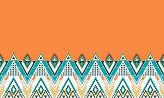 Geometric ethnic oriental pattern traditional Design for background,carpet,wallpaper,clothing,wrapping,Batik,fabric,Vector illustration.embroidery style. vector